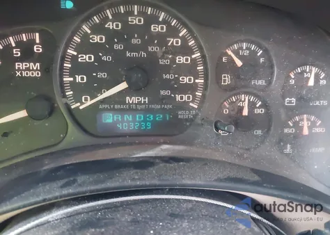 2002 Chevrolet Silverado 1500 Ls z USA, uszkodzony, nr VIN 1GCEC19V32E254504